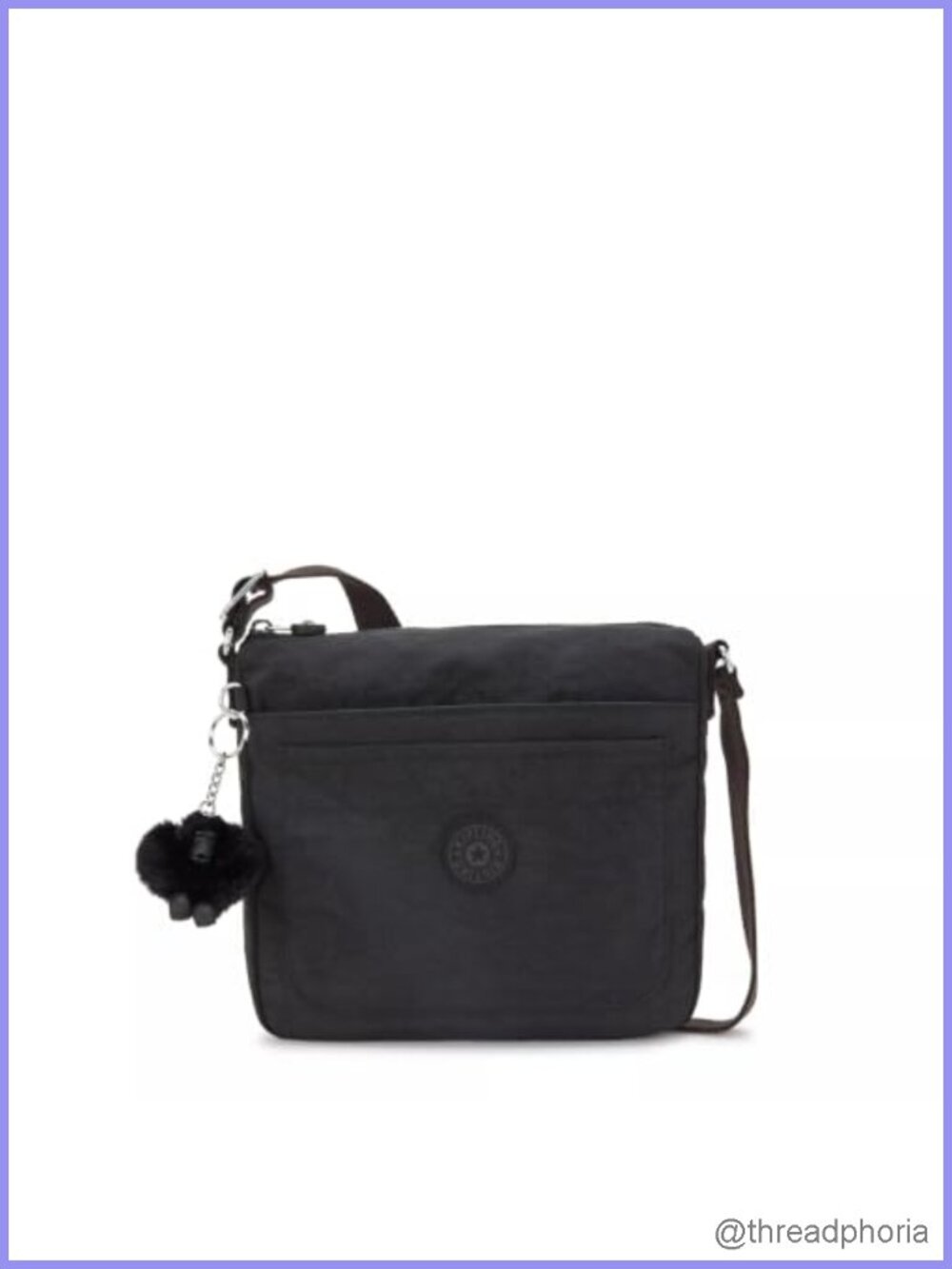 Kipling Women's Sebastian Crossbody Bag Super Light Durable Nylon Messenger
